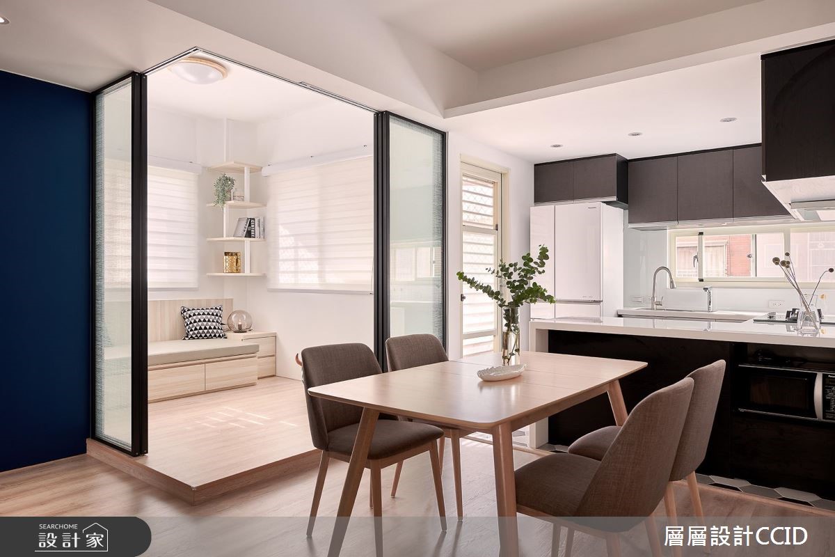 40坪老屋(16~30年)＿北歐風餐廳案例圖片＿層層室內裝修設計有限公司＿層層_06之14