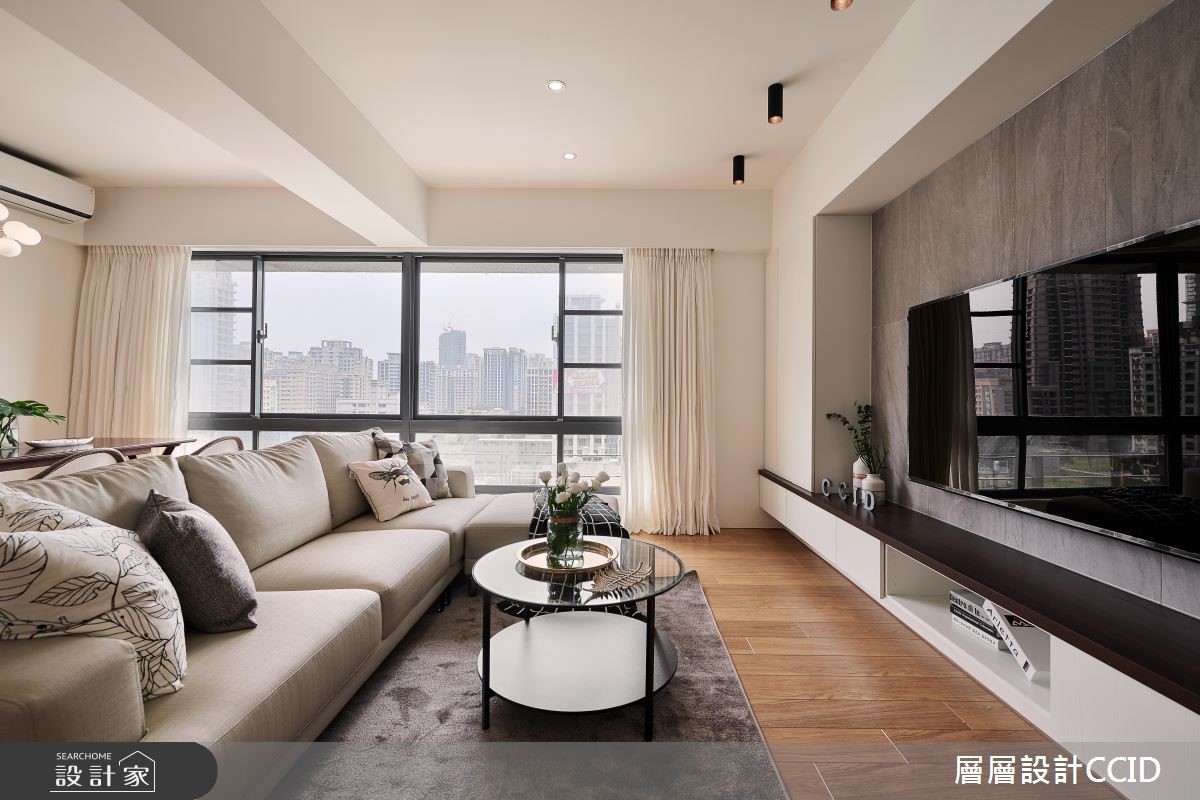 40坪新成屋(5年以下)＿北歐風客廳案例圖片＿層層室內裝修設計有限公司＿層層_07之7