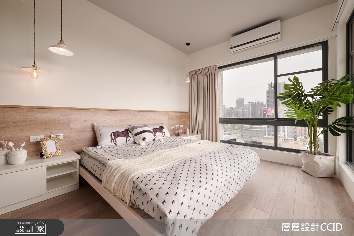 40坪新成屋(5年以下)＿北歐風臥室案例圖片＿層層室內裝修設計有限公司＿層層_07之12