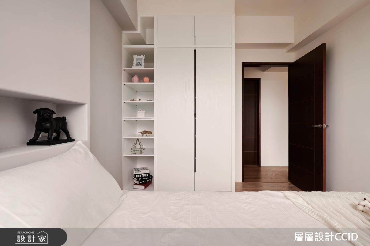 40坪新成屋(5年以下)＿北歐風臥室案例圖片＿層層室內裝修設計有限公司＿層層_07之15