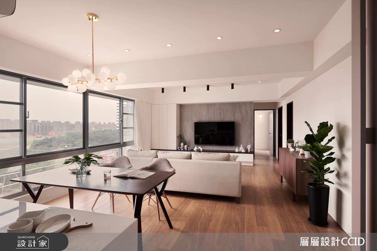 40坪新成屋(5年以下)＿北歐風餐廳案例圖片＿層層室內裝修設計有限公司＿層層_07之5