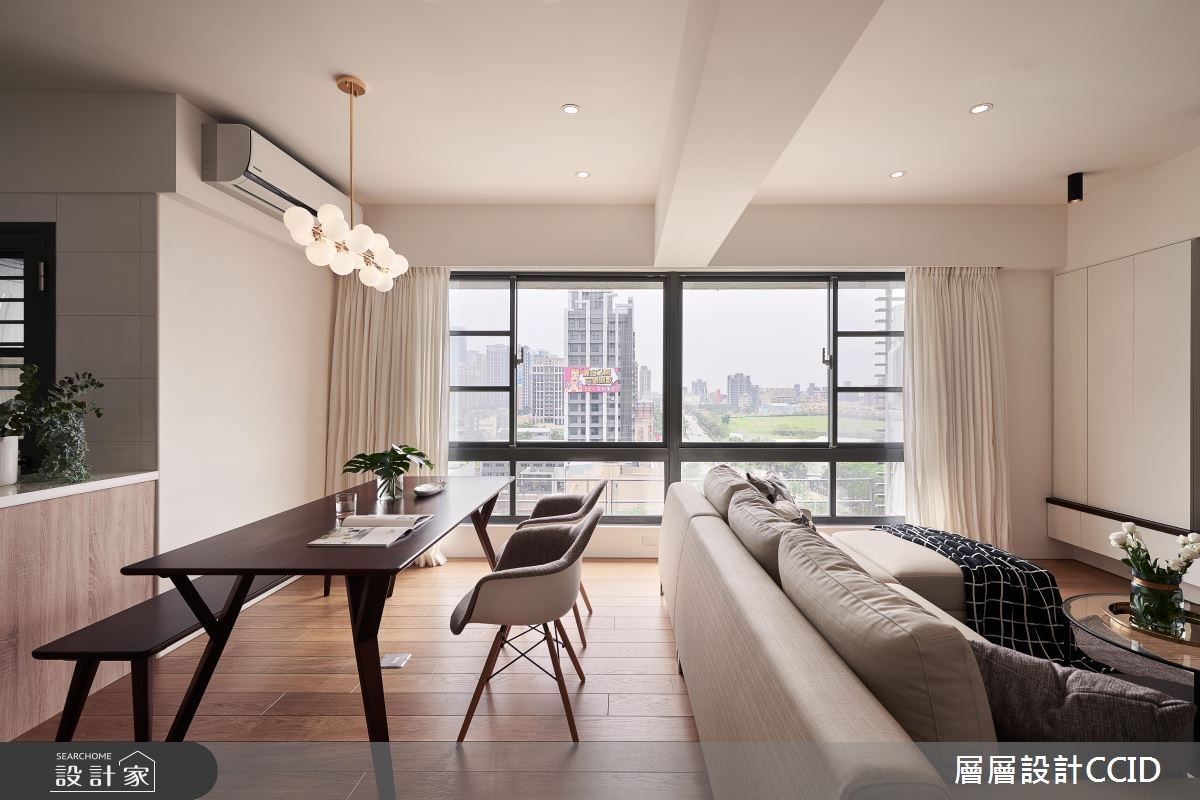 40坪新成屋(5年以下)＿北歐風餐廳案例圖片＿層層室內裝修設計有限公司＿層層_07之2