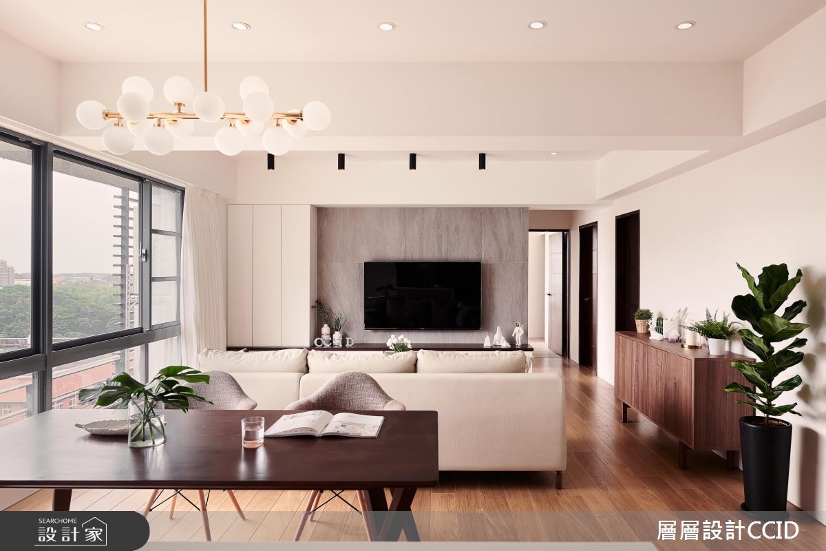 40坪新成屋(5年以下)＿北歐風餐廳案例圖片＿層層室內裝修設計有限公司＿層層_07之3