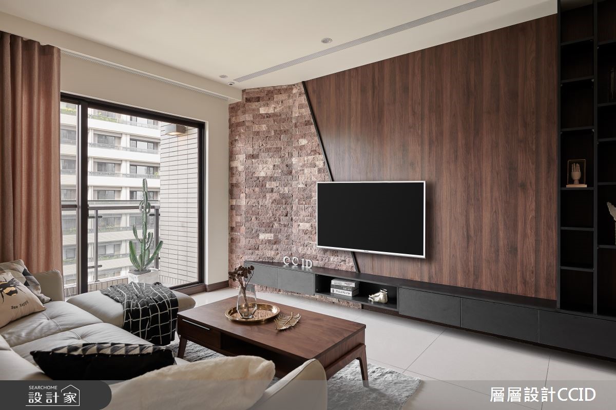 45坪新成屋(5年以下)＿休閒風客廳案例圖片＿層層室內裝修設計有限公司＿層層_09之7