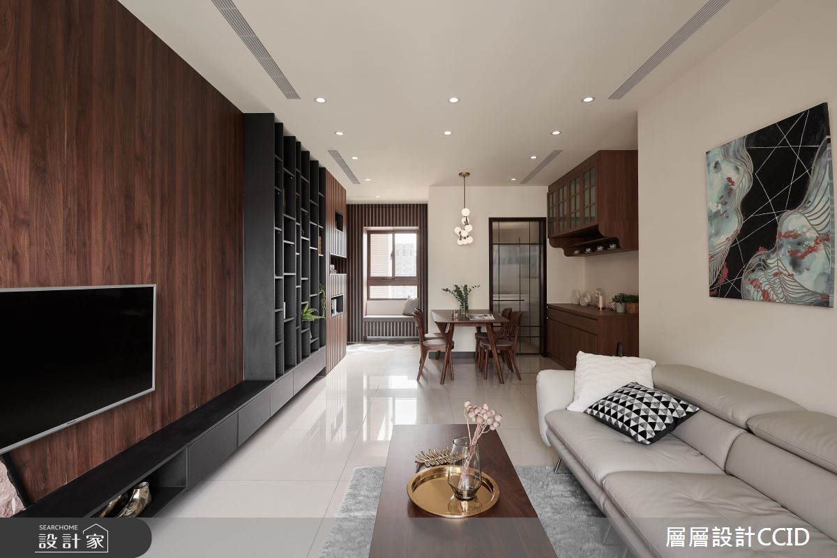 45坪新成屋(5年以下)＿休閒風客廳案例圖片＿層層室內裝修設計有限公司＿層層_09之9