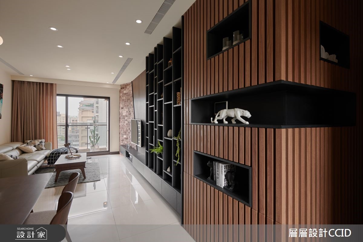 45坪新成屋(5年以下)＿休閒風客廳案例圖片＿層層室內裝修設計有限公司＿層層_09之3