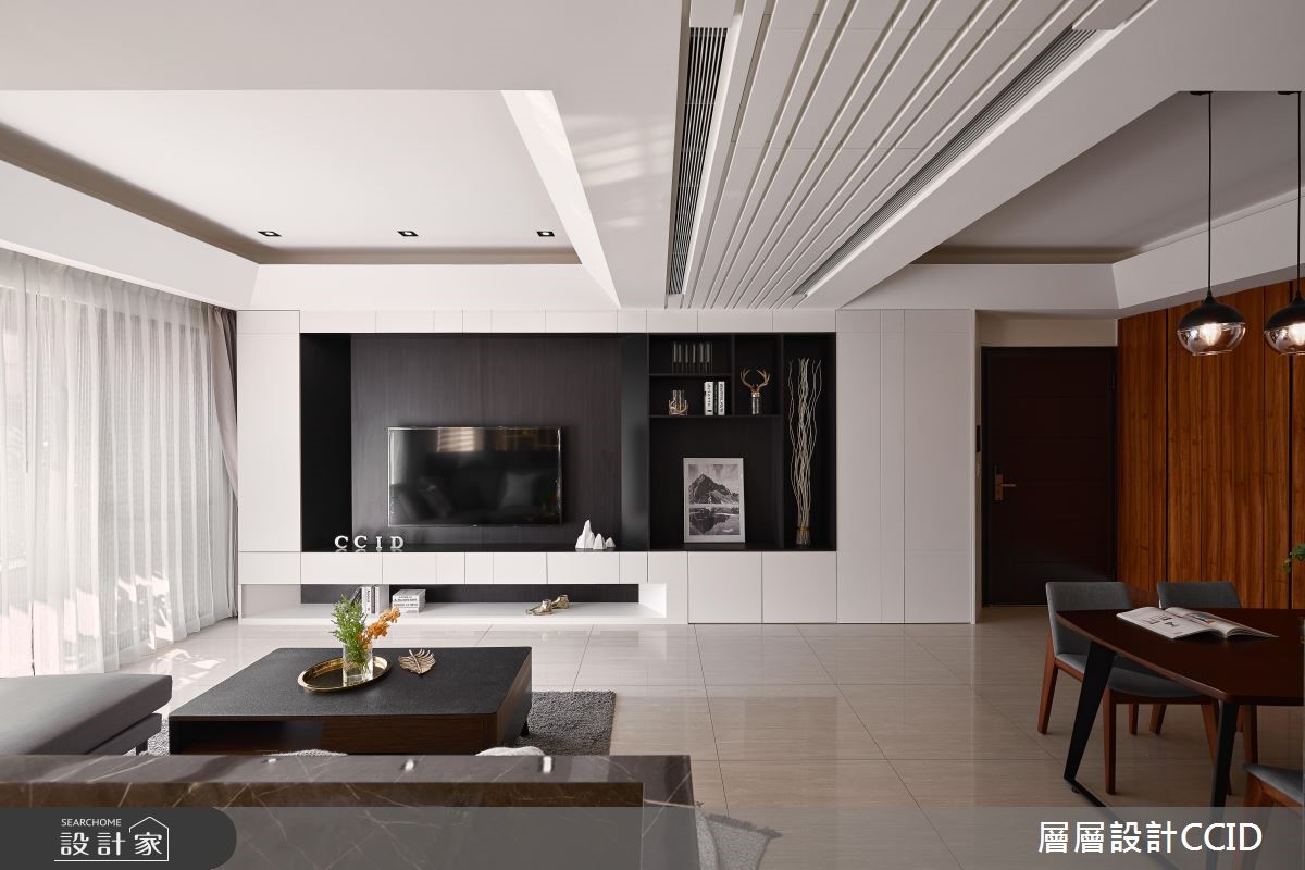 60坪新成屋(5年以下)＿現代風客廳案例圖片＿層層室內裝修設計有限公司＿層層_10之11