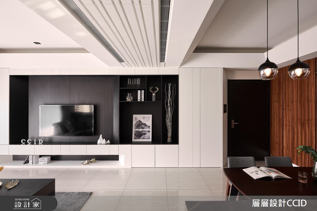 60坪新成屋(5年以下)＿現代風客廳案例圖片＿層層室內裝修設計有限公司＿層層_10之12