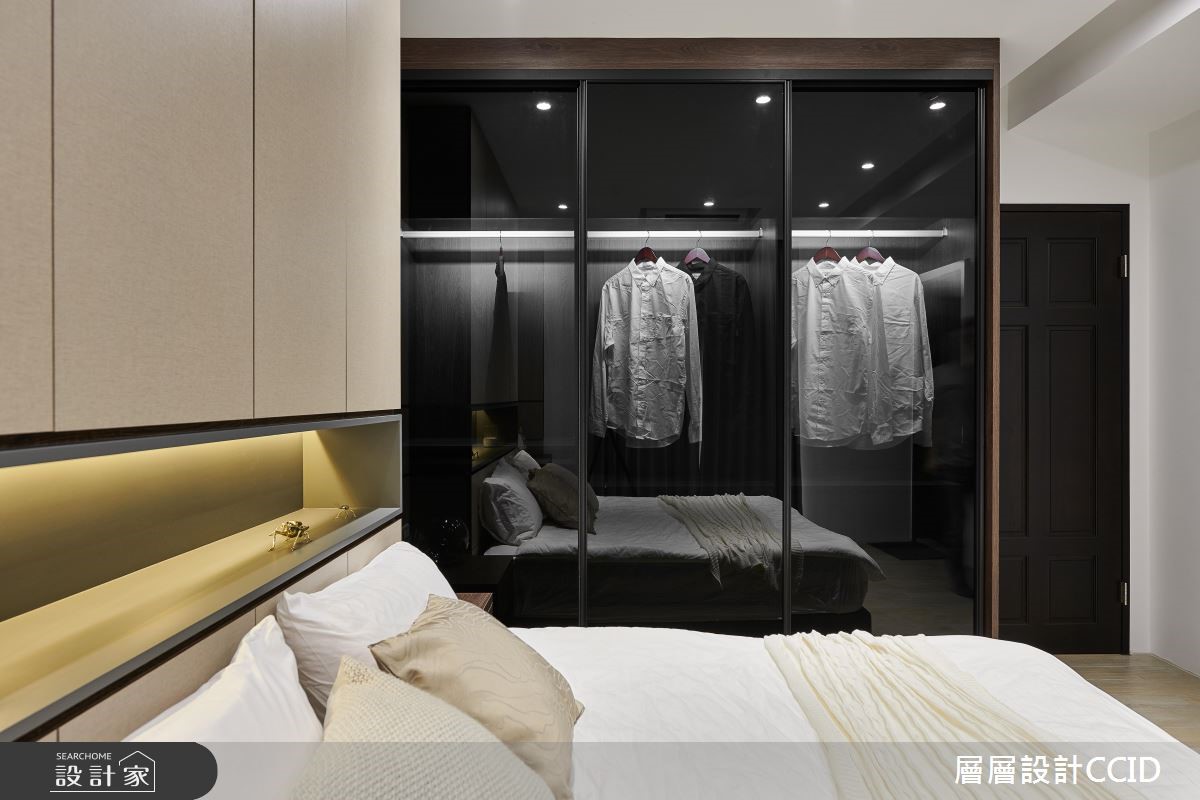 60坪新成屋(5年以下)＿現代風臥室案例圖片＿層層室內裝修設計有限公司＿層層_10之24