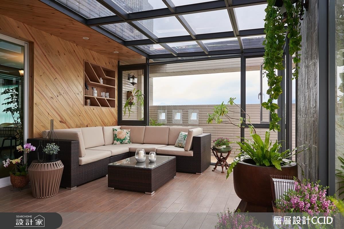 60坪新成屋(5年以下)＿現代風陽台案例圖片＿層層室內裝修設計有限公司＿層層_12之26