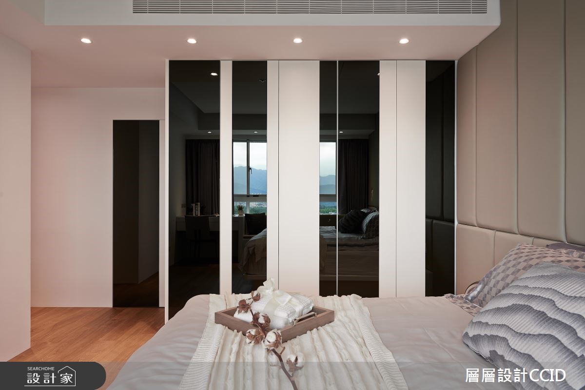 60坪新成屋(5年以下)＿現代風臥室案例圖片＿層層室內裝修設計有限公司＿層層_12之20