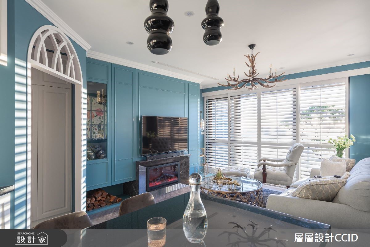 60坪新成屋(5年以下)＿混搭風客廳案例圖片＿層層室內裝修設計有限公司＿層層_13之8