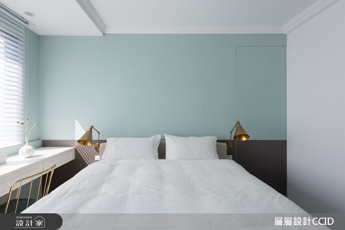 60坪新成屋(5年以下)＿混搭風臥室案例圖片＿層層室內裝修設計有限公司＿層層_13之21