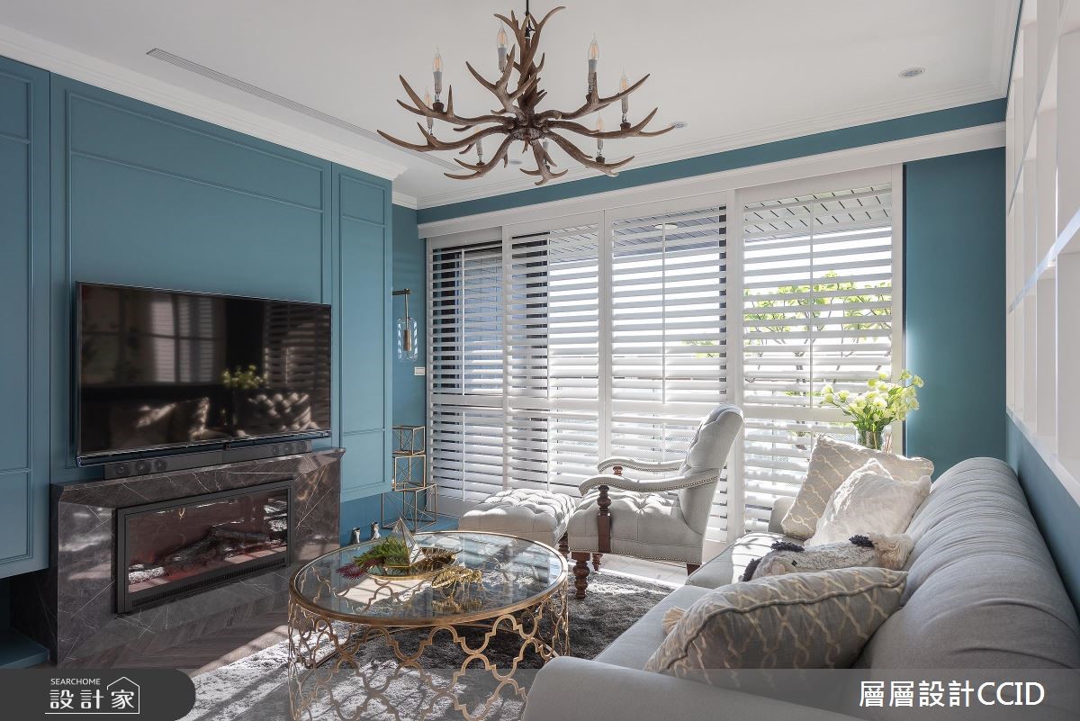 60坪新成屋(5年以下)＿混搭風客廳案例圖片＿層層室內裝修設計有限公司＿層層_13之6