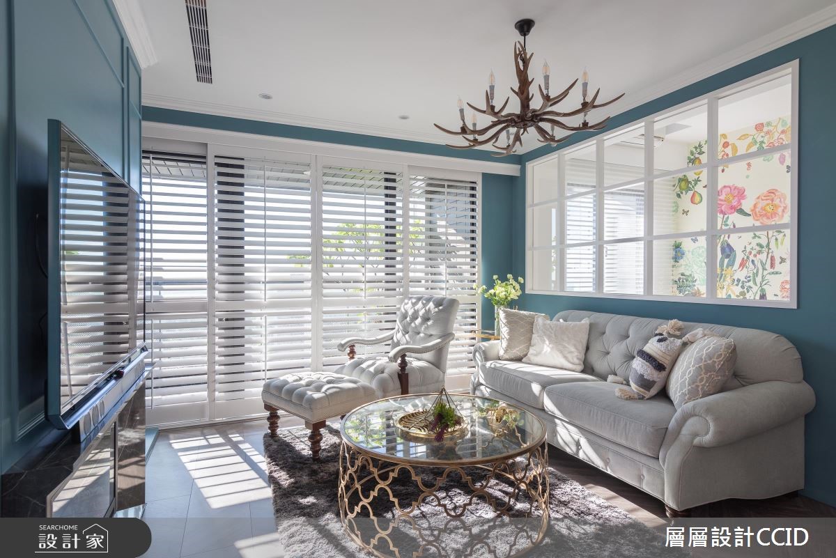 60坪新成屋(5年以下)＿混搭風客廳案例圖片＿層層室內裝修設計有限公司＿層層_13之5