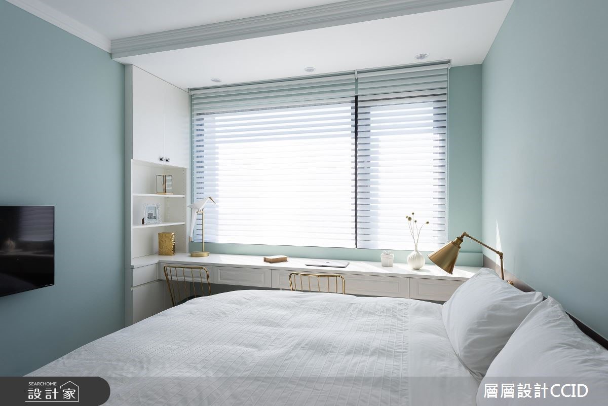 60坪新成屋(5年以下)＿混搭風臥室案例圖片＿層層室內裝修設計有限公司＿層層_13之19