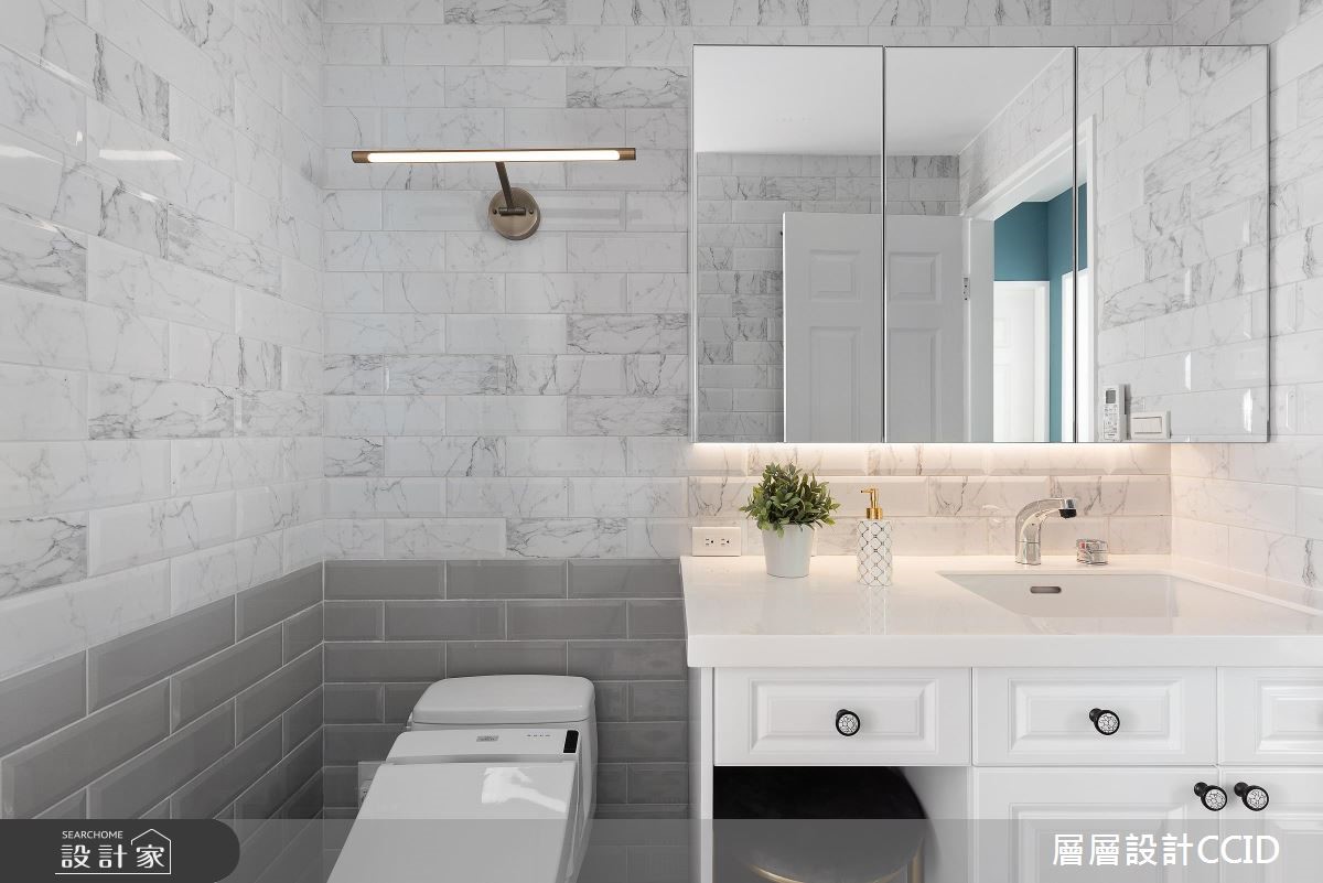 60坪新成屋(5年以下)＿混搭風浴室案例圖片＿層層室內裝修設計有限公司＿層層_13之25