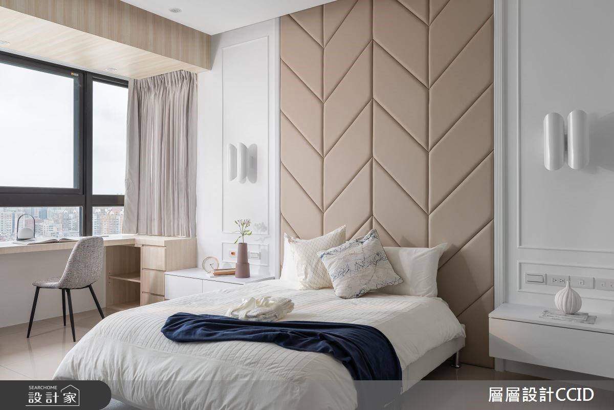 80坪新成屋(5年以下)＿現代風臥室案例圖片＿層層室內裝修設計有限公司＿層層_14之18