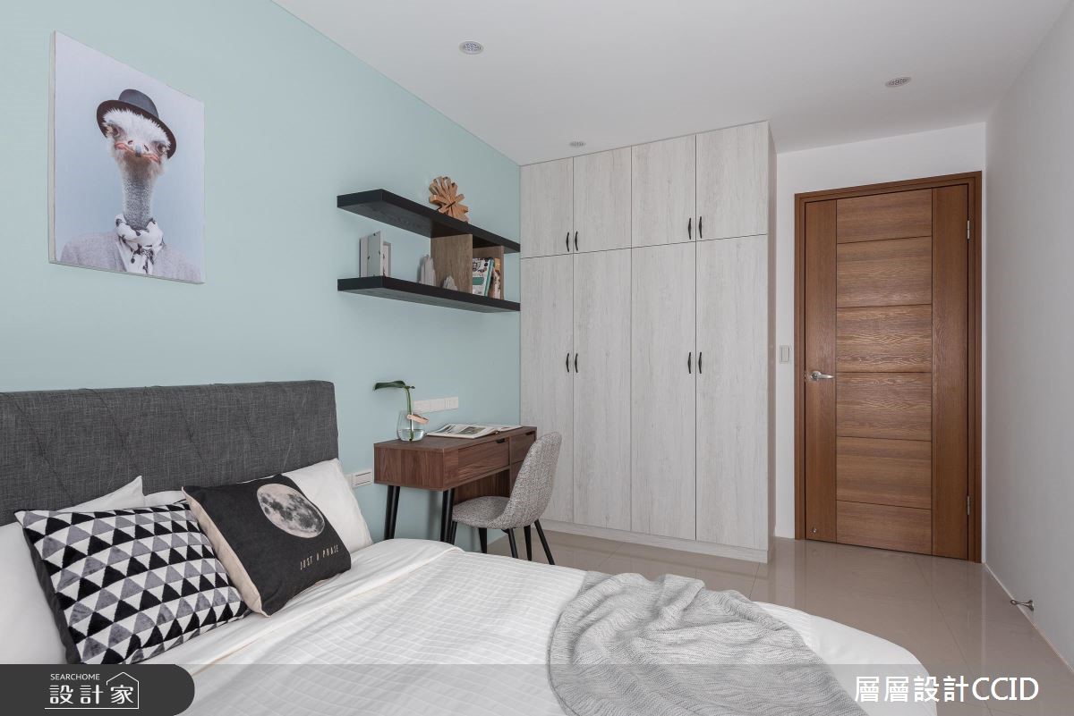80坪新成屋(5年以下)＿現代風臥室案例圖片＿層層室內裝修設計有限公司＿層層_14之26