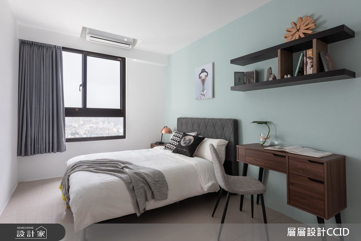 80坪新成屋(5年以下)＿現代風臥室案例圖片＿層層室內裝修設計有限公司＿層層_14之24