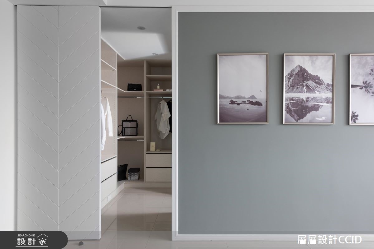80坪新成屋(5年以下)＿現代風更衣間案例圖片＿層層室內裝修設計有限公司＿層層_14之22
