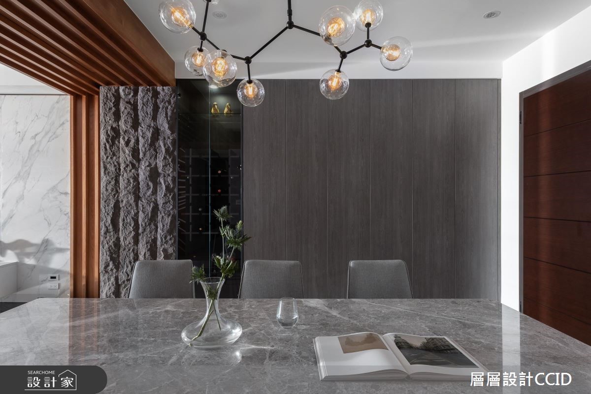 80坪新成屋(5年以下)＿現代風餐廳案例圖片＿層層室內裝修設計有限公司＿層層_14之4