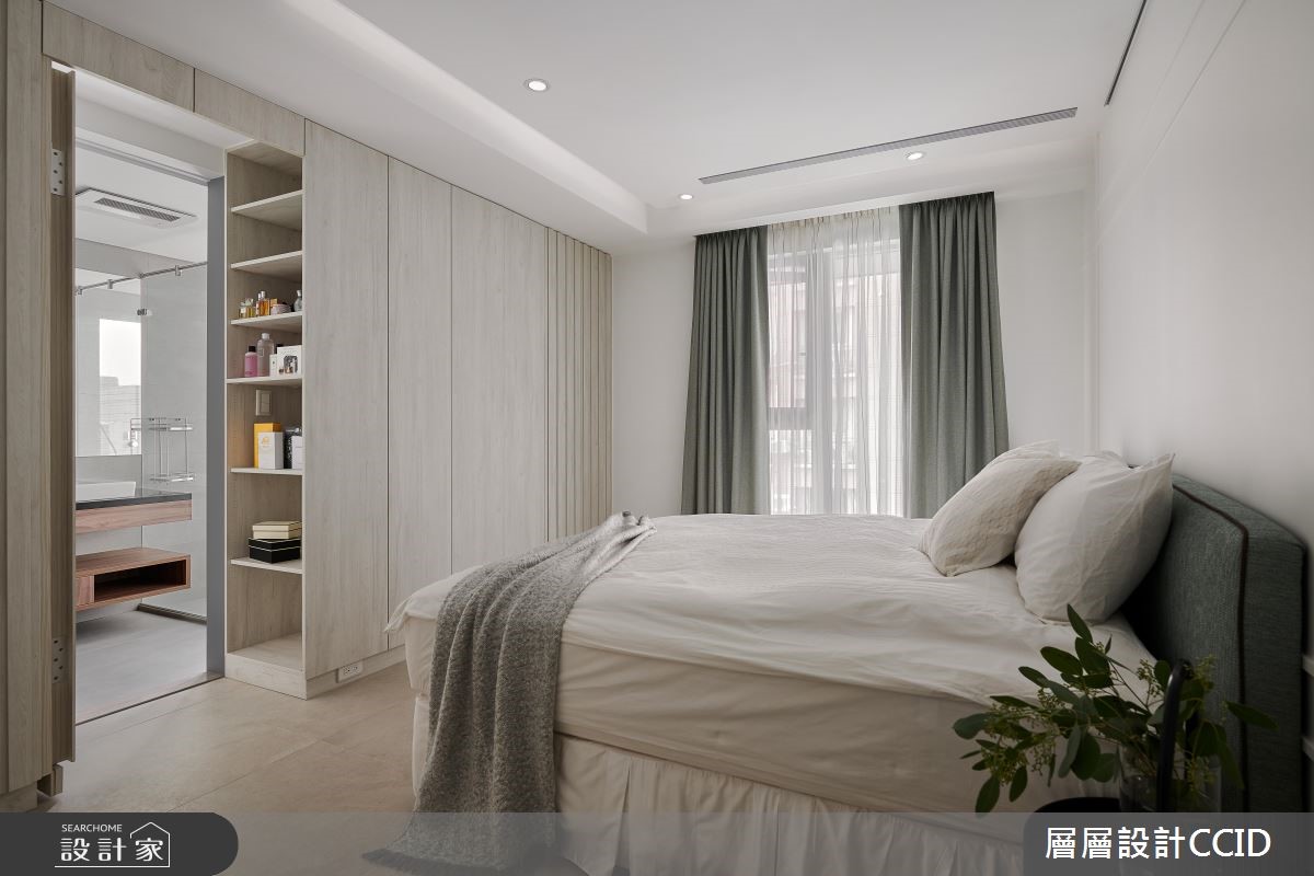40坪新成屋(5年以下)＿現代風臥室案例圖片＿層層室內裝修設計有限公司＿層層_15之21