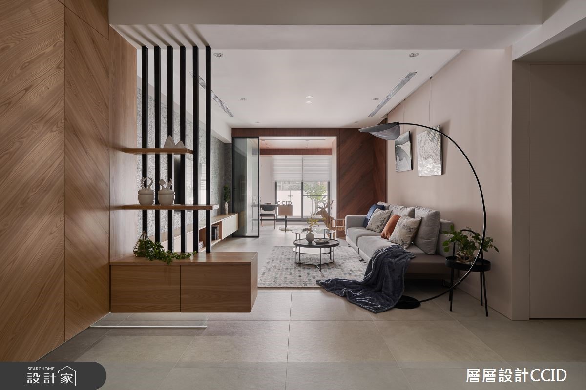 40坪新成屋(5年以下)＿現代風客廳案例圖片＿層層室內裝修設計有限公司＿層層_15之4