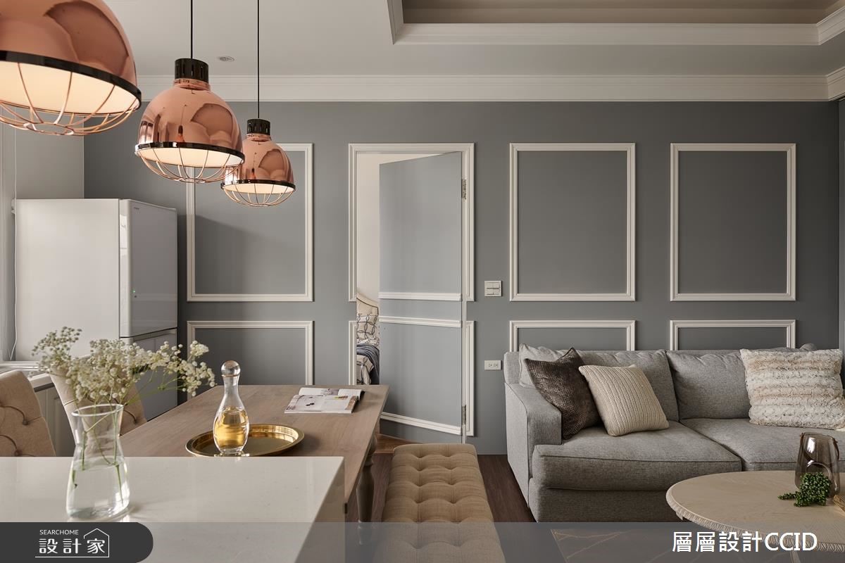 25坪新成屋(5年以下)＿混搭風客廳餐廳案例圖片＿層層室內裝修設計有限公司＿層層_16之6