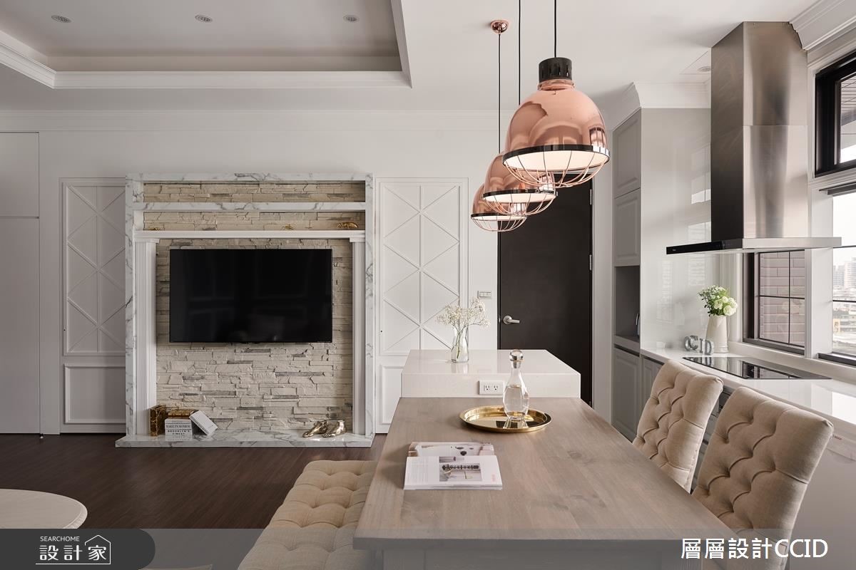25坪新成屋(5年以下)＿混搭風餐廳案例圖片＿層層室內裝修設計有限公司＿層層_16之9