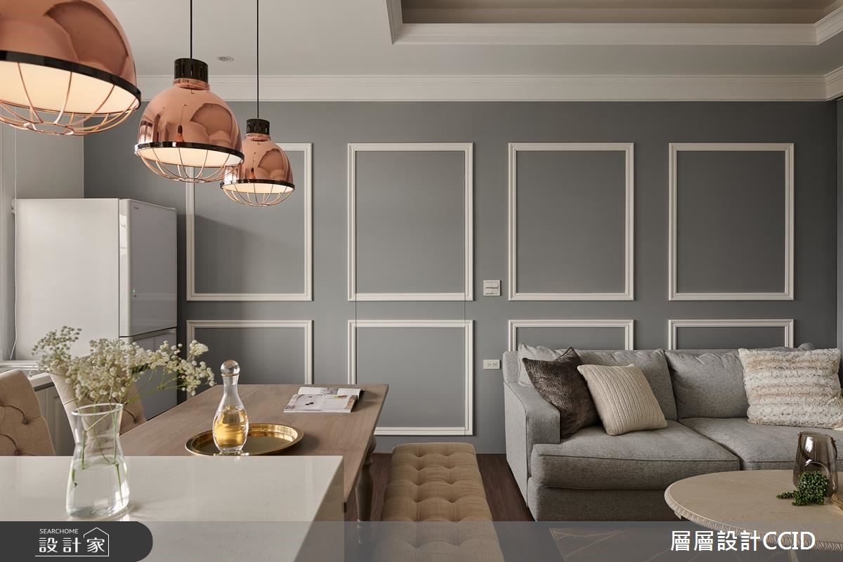 25坪新成屋(5年以下)＿混搭風客廳餐廳案例圖片＿層層室內裝修設計有限公司＿層層_16之5