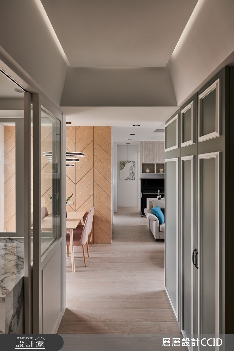 25坪新成屋(5年以下)＿混搭風客廳餐廳走廊案例圖片＿層層室內裝修設計有限公司＿層層_17之14