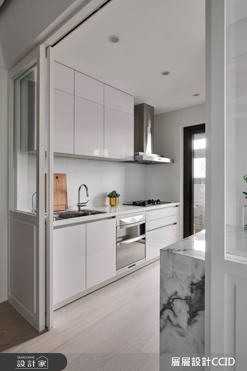 25坪新成屋(5年以下)＿混搭風廚房案例圖片＿層層室內裝修設計有限公司＿層層_17之11
