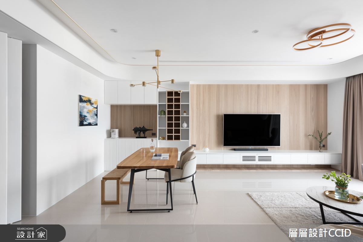 80坪新成屋(5年以下)＿混搭風客廳案例圖片＿層層室內裝修設計有限公司＿層層_18之12