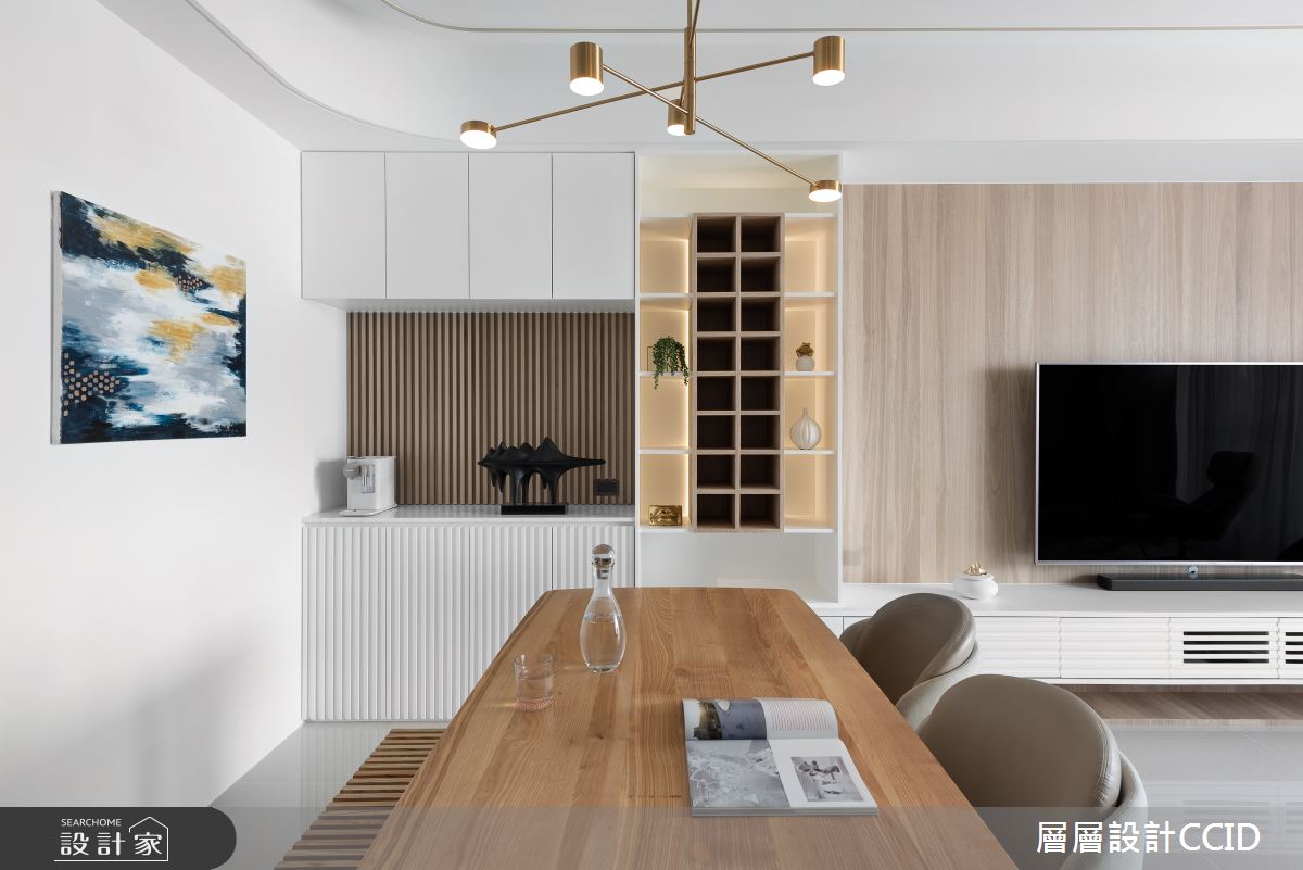 80坪新成屋(5年以下)＿混搭風餐廳案例圖片＿層層室內裝修設計有限公司＿層層_18之13