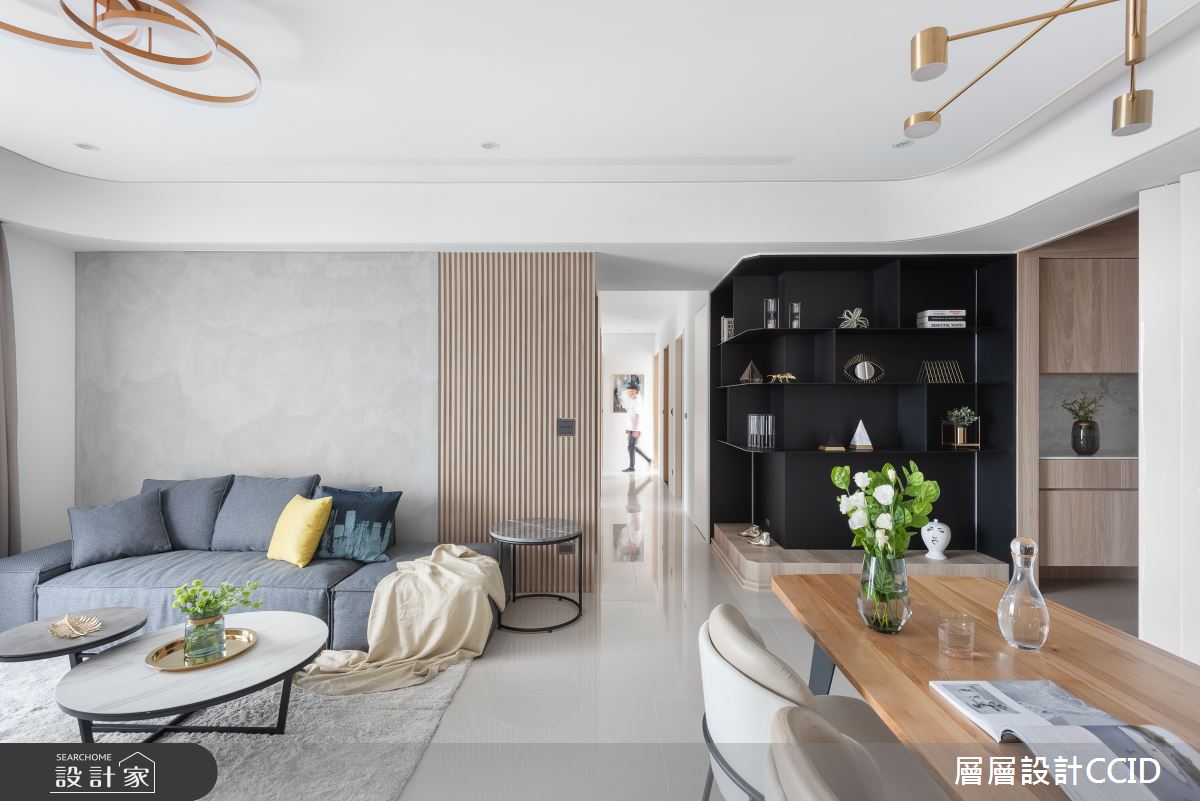 80坪新成屋(5年以下)＿混搭風客廳案例圖片＿層層室內裝修設計有限公司＿層層_18之9