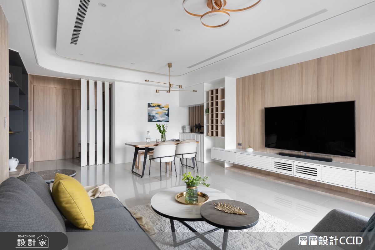 80坪新成屋(5年以下)＿混搭風客廳案例圖片＿層層室內裝修設計有限公司＿層層_18之6