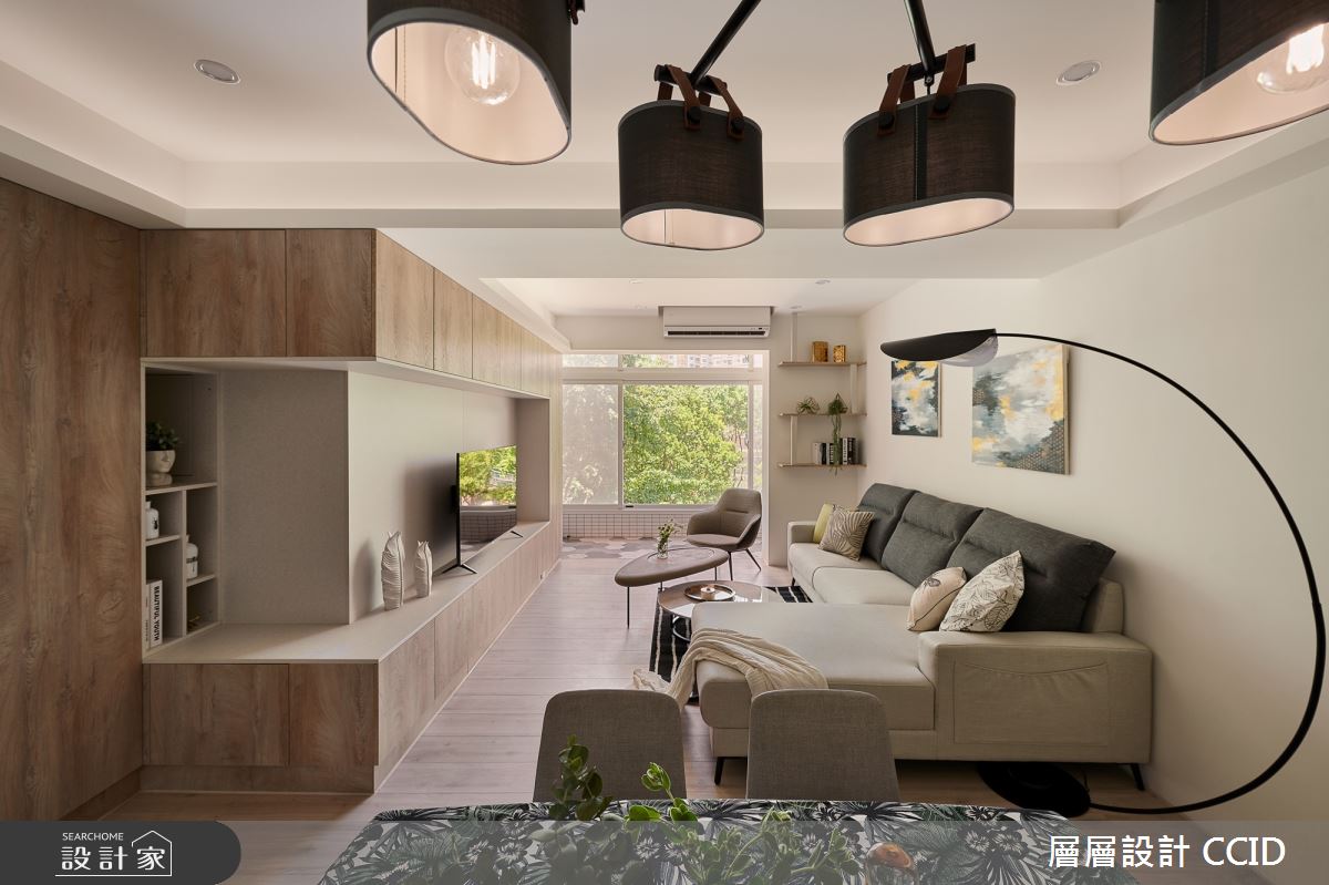 38坪老屋(16~30年)＿北歐風客廳案例圖片＿層層室內裝修設計有限公司＿層層_19之6