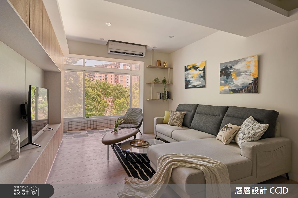 38坪老屋(16~30年)＿北歐風客廳案例圖片＿層層室內裝修設計有限公司＿層層_19之7