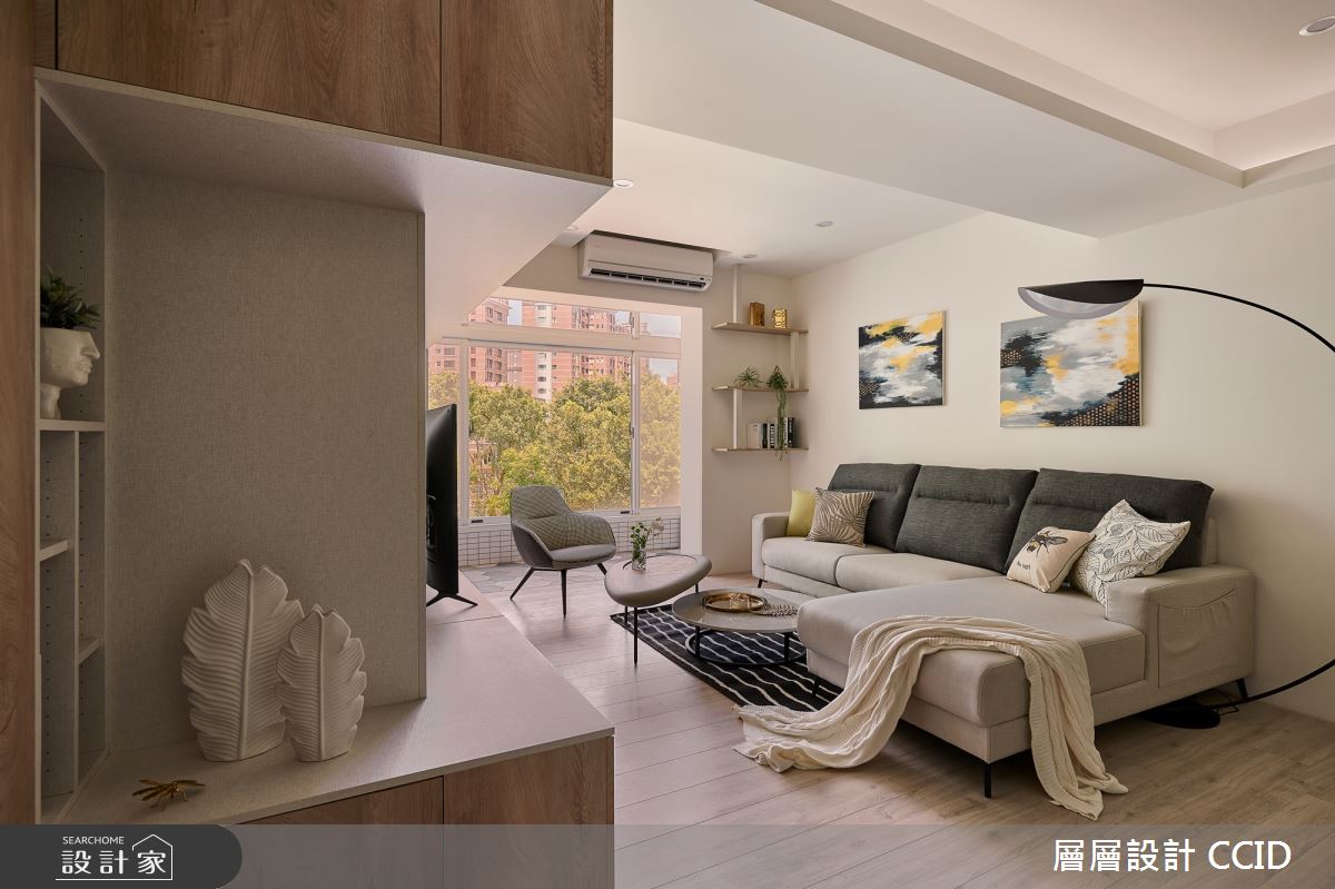 38坪老屋(16~30年)＿北歐風客廳案例圖片＿層層室內裝修設計有限公司＿層層_19之8