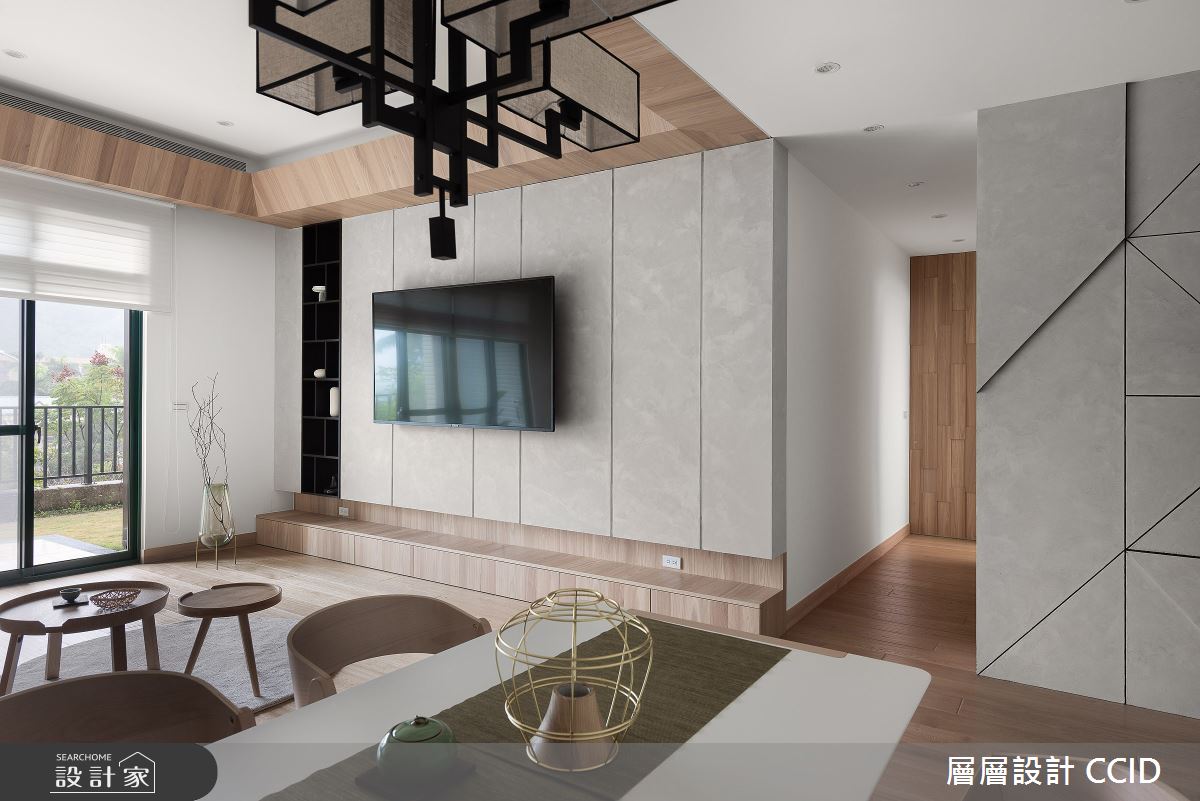 45坪新成屋(5年以下)＿人文禪風客廳案例圖片＿層層室內裝修設計有限公司＿層層_20之9
