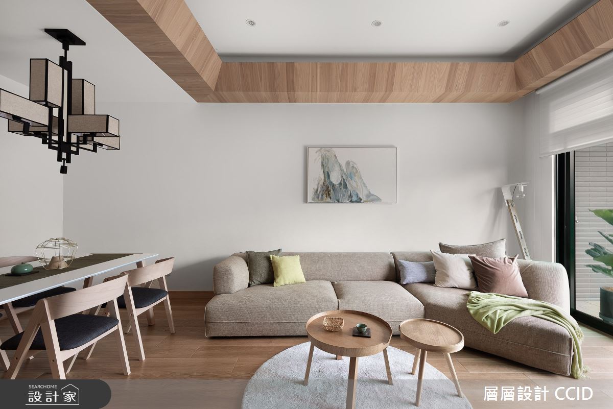 45坪新成屋(5年以下)＿人文禪風客廳案例圖片＿層層室內裝修設計有限公司＿層層_20之14