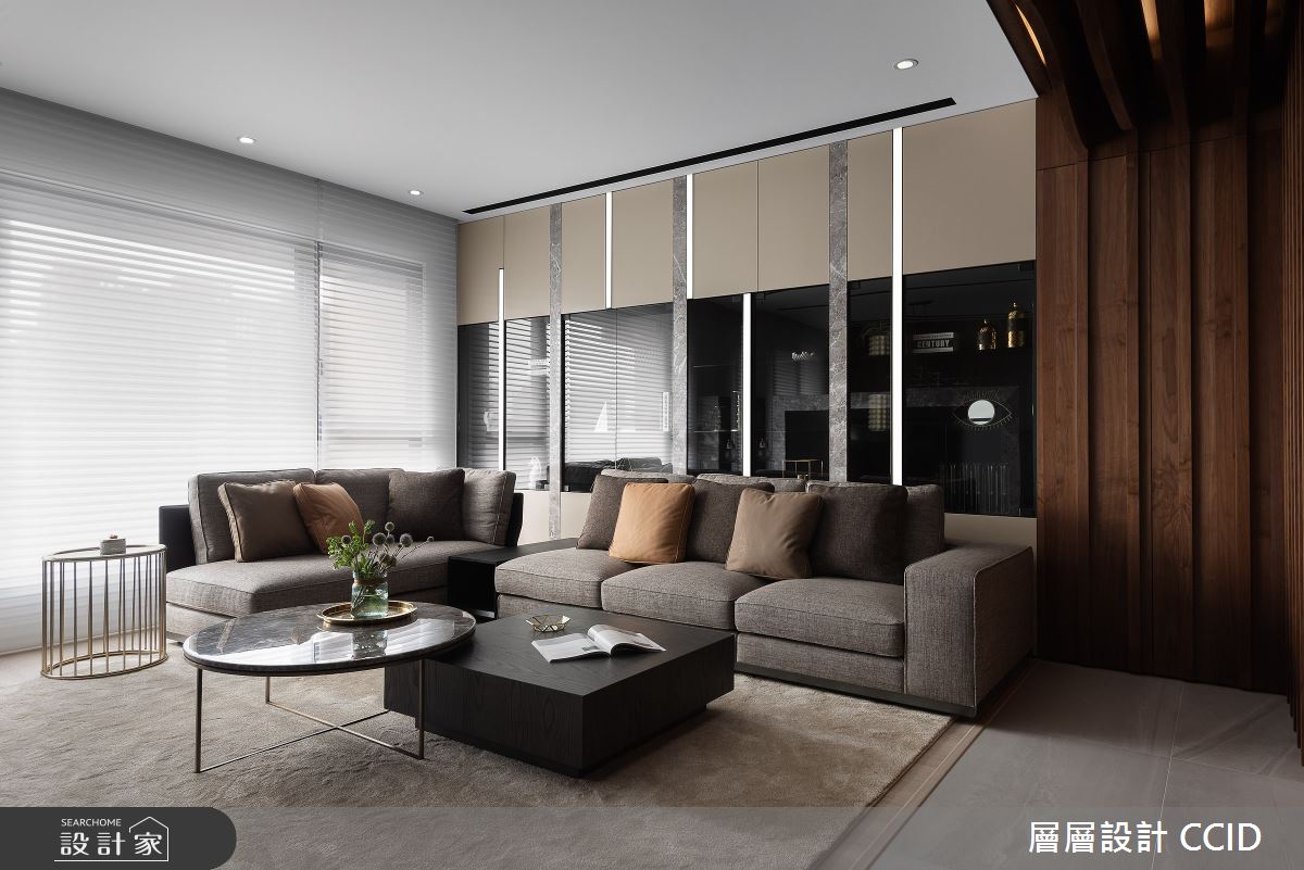 126坪新成屋(5年以下)＿飯店風客廳案例圖片＿層層室內裝修設計有限公司＿層層_21之6