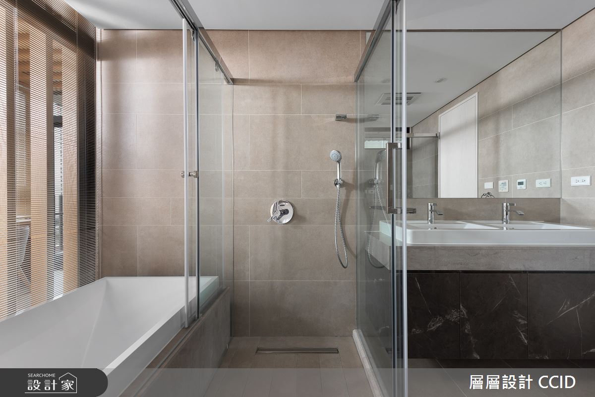126坪新成屋(5年以下)＿飯店風浴室案例圖片＿層層室內裝修設計有限公司＿層層_21之32