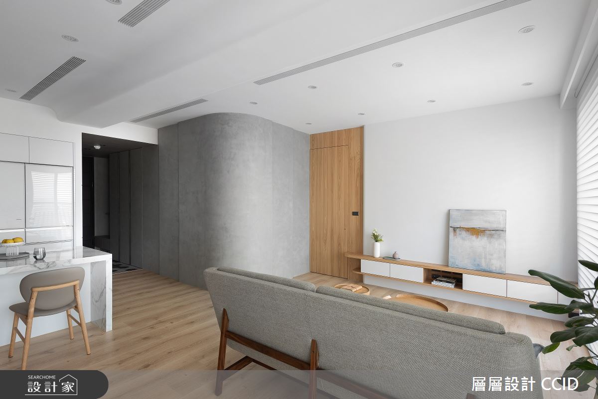 40坪新成屋(5年以下)＿北歐風客廳案例圖片＿層層室內裝修設計有限公司＿層層_22之5