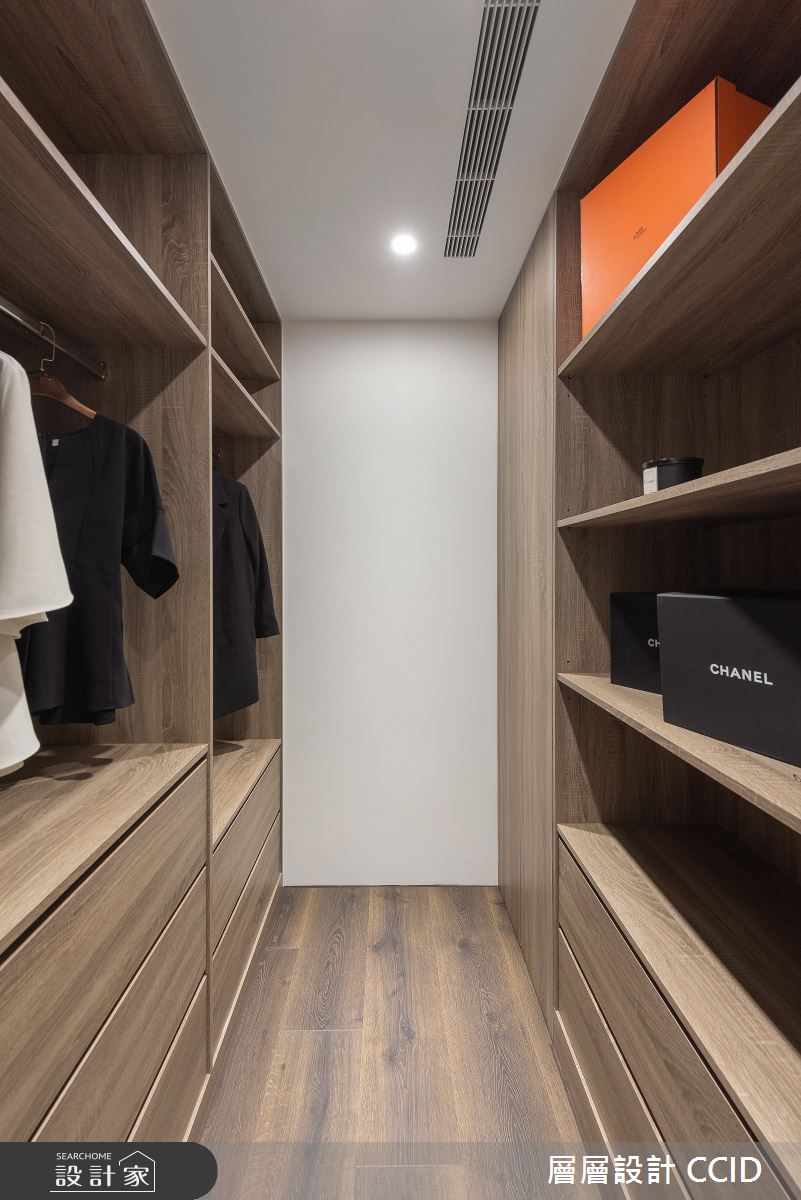40坪新成屋(5年以下)＿北歐風更衣間案例圖片＿層層室內裝修設計有限公司＿層層_22之19