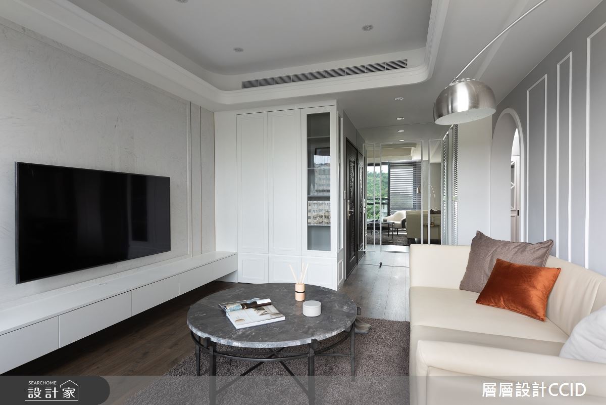 55坪新成屋(5年以下)＿混搭風客廳案例圖片＿層層室內裝修設計有限公司＿層層_23之2