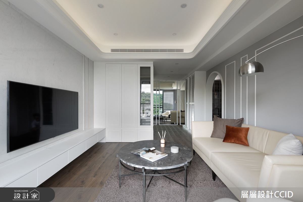 55坪新成屋(5年以下)＿混搭風客廳案例圖片＿層層室內裝修設計有限公司＿層層_23之3