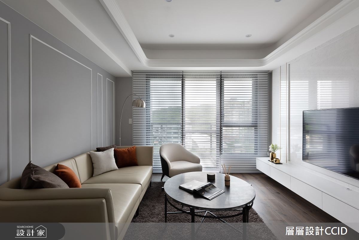 55坪新成屋(5年以下)＿混搭風客廳案例圖片＿層層室內裝修設計有限公司＿層層_23之5