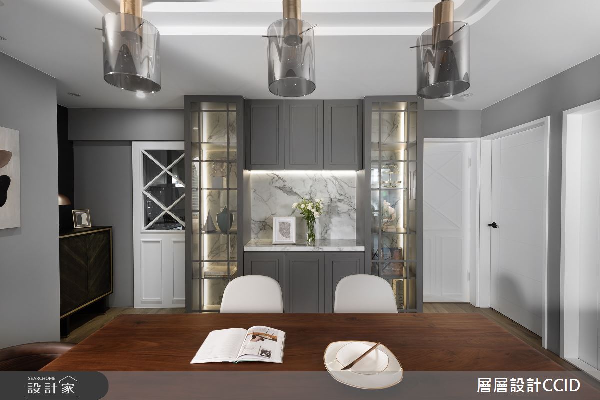 55坪新成屋(5年以下)＿混搭風餐廳案例圖片＿層層室內裝修設計有限公司＿層層_23之14